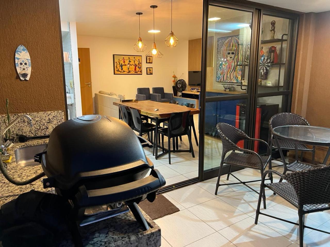 Luxuoso Flat 3 Quartos, Terreo, No Cupe Beach Living - Beira Mar De Pôrto das Galinhas Екстериор снимка