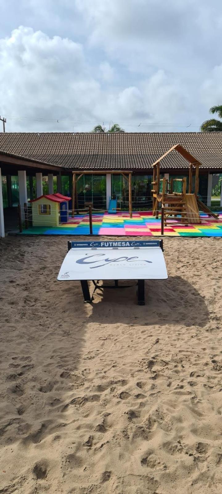 Luxuoso Flat 3 Quartos, Terreo, No Cupe Beach Living - Beira Mar De Pôrto das Galinhas Екстериор снимка