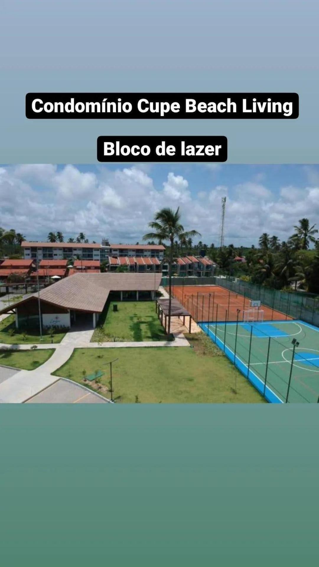 Luxuoso Flat 3 Quartos, Terreo, No Cupe Beach Living - Beira Mar De Pôrto das Galinhas Екстериор снимка