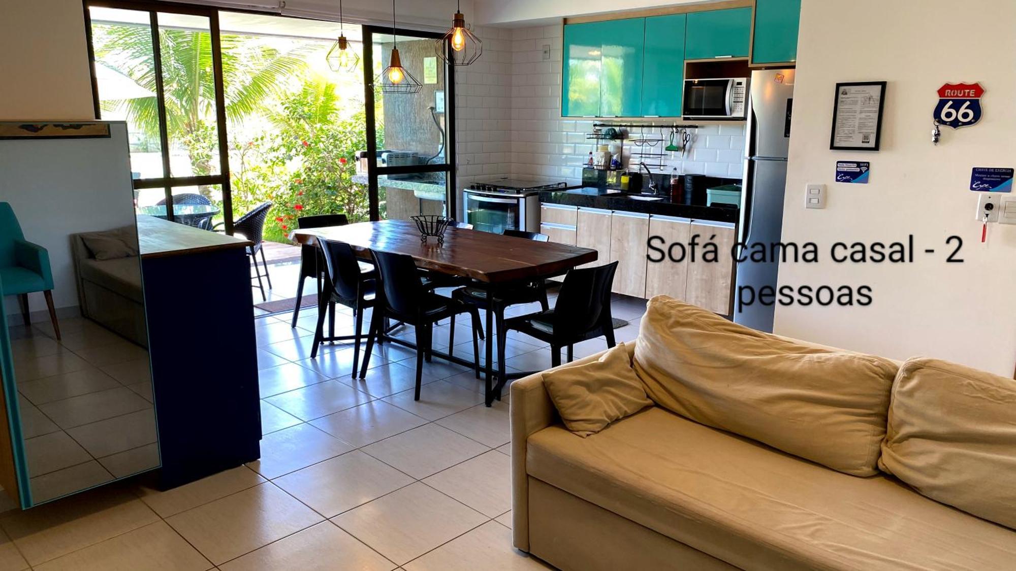 Luxuoso Flat 3 Quartos, Terreo, No Cupe Beach Living - Beira Mar De Pôrto das Galinhas Екстериор снимка