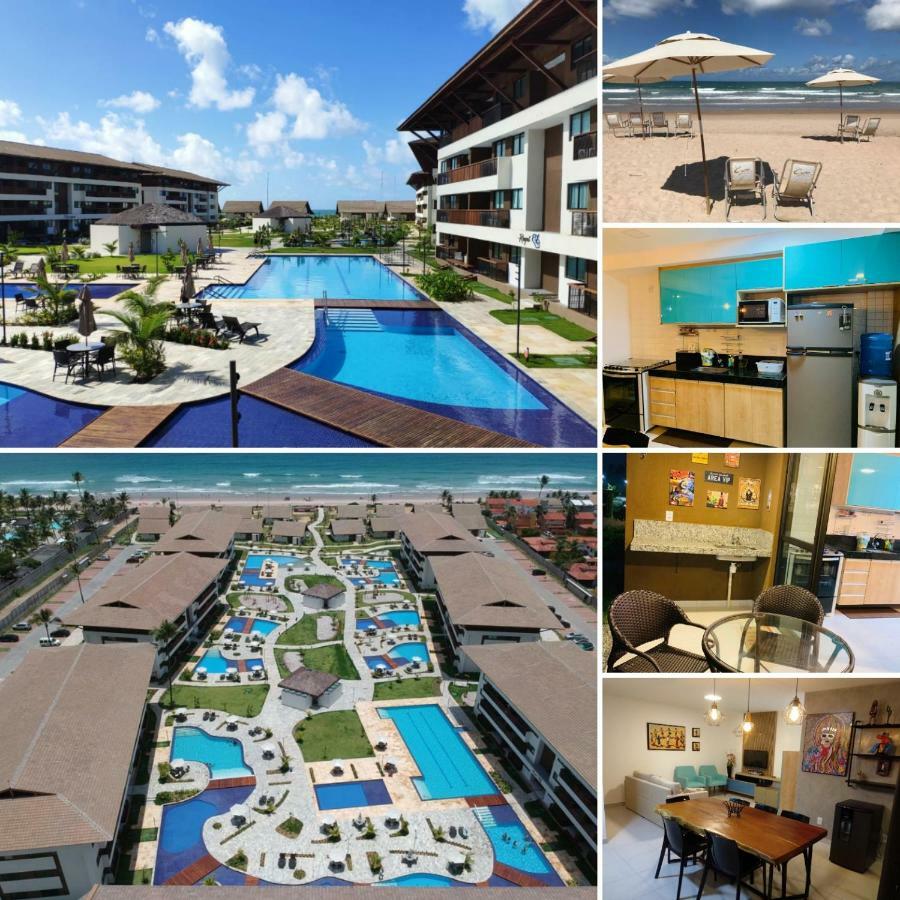 Luxuoso Flat 3 Quartos, Terreo, No Cupe Beach Living - Beira Mar De Pôrto das Galinhas Екстериор снимка